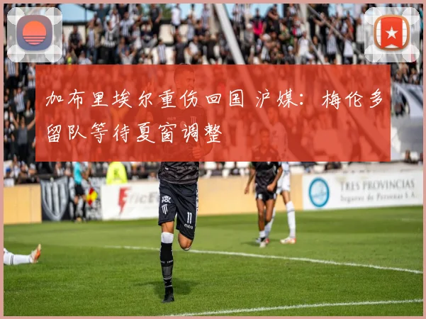 加布里埃尔重伤回国 沪媒：梅伦多留队等待夏窗调整